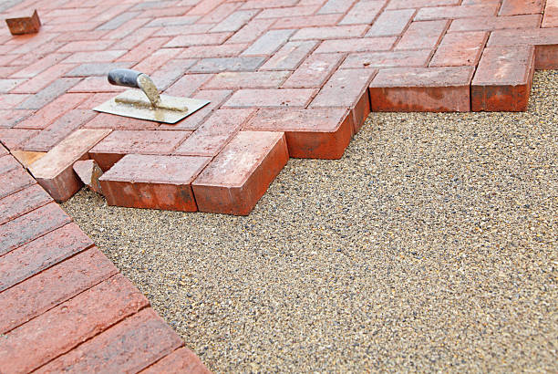Permeable Paver Driveway in Greenville, RI